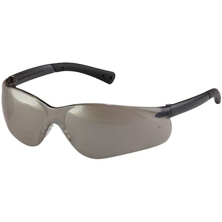 Mcr Safety BearKat (BK3), Safety Glasses, Duramass Hard Coat, Polycarbonate Lens, Smoke Frame, Frameless BK317